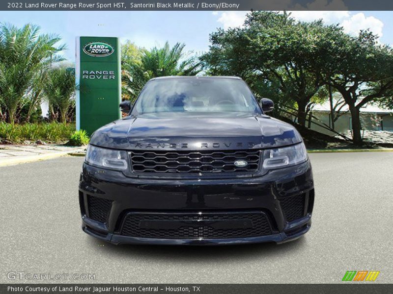 Santorini Black Metallic / Ebony/Ebony 2022 Land Rover Range Rover Sport HST