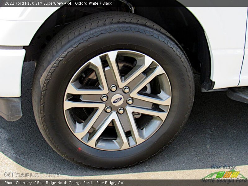 Oxford White / Black 2022 Ford F150 STX SuperCrew 4x4