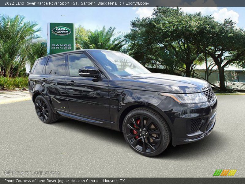 Santorini Black Metallic / Ebony/Ebony 2022 Land Rover Range Rover Sport HST