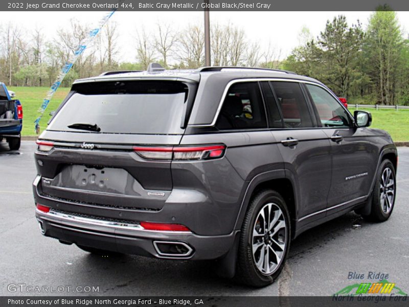 Baltic Gray Metallic / Global Black/Steel Gray 2022 Jeep Grand Cherokee Overland 4x4