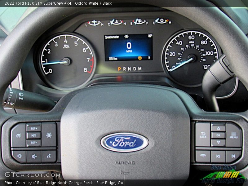 Oxford White / Black 2022 Ford F150 STX SuperCrew 4x4
