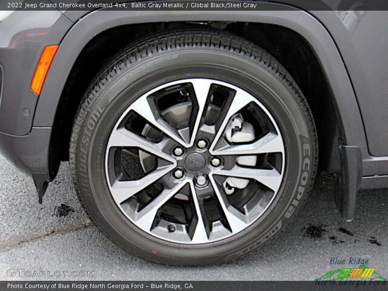 Baltic Gray Metallic / Global Black/Steel Gray 2022 Jeep Grand Cherokee Overland 4x4