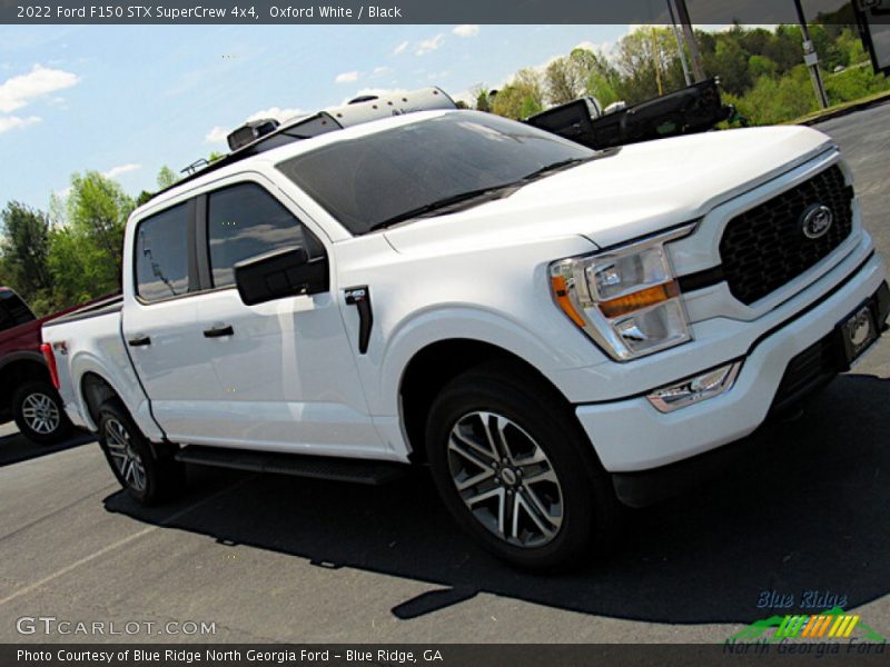 Oxford White / Black 2022 Ford F150 STX SuperCrew 4x4