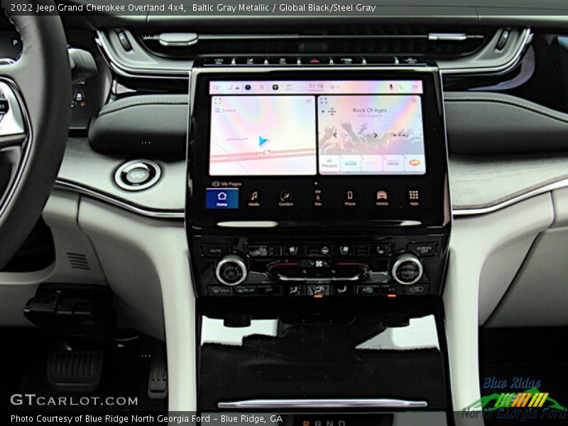 Baltic Gray Metallic / Global Black/Steel Gray 2022 Jeep Grand Cherokee Overland 4x4