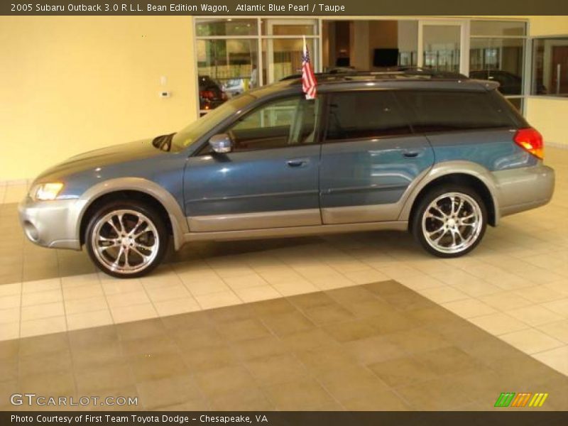 Atlantic Blue Pearl / Taupe 2005 Subaru Outback 3.0 R L.L. Bean Edition Wagon