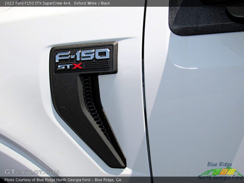 Oxford White / Black 2022 Ford F150 STX SuperCrew 4x4
