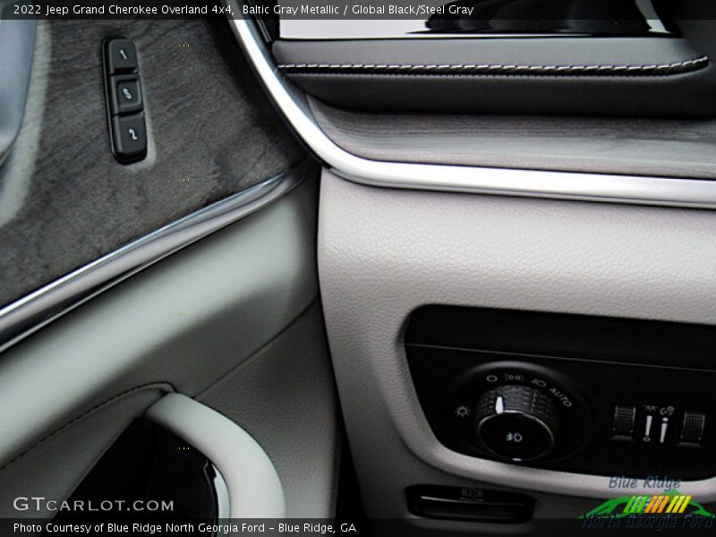 Baltic Gray Metallic / Global Black/Steel Gray 2022 Jeep Grand Cherokee Overland 4x4