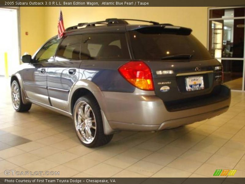 Atlantic Blue Pearl / Taupe 2005 Subaru Outback 3.0 R L.L. Bean Edition Wagon