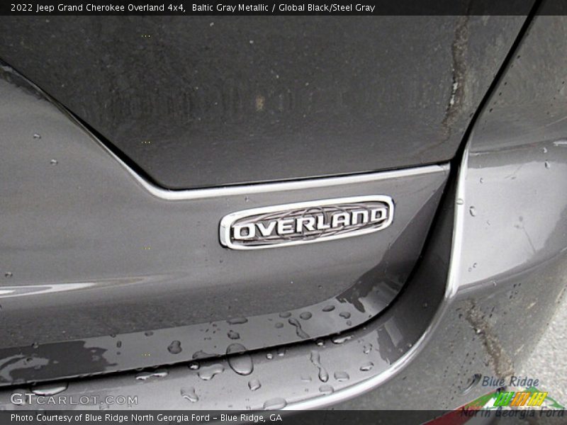 Baltic Gray Metallic / Global Black/Steel Gray 2022 Jeep Grand Cherokee Overland 4x4