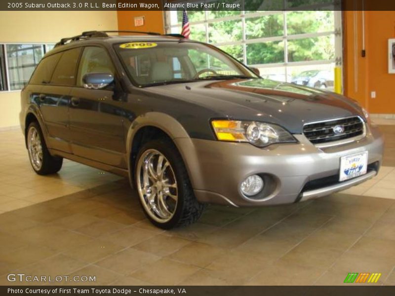 Atlantic Blue Pearl / Taupe 2005 Subaru Outback 3.0 R L.L. Bean Edition Wagon