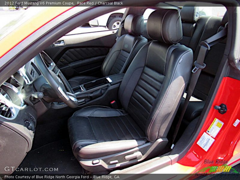 Race Red / Charcoal Black 2012 Ford Mustang V6 Premium Coupe