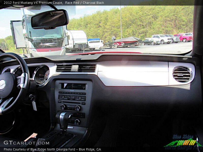 Race Red / Charcoal Black 2012 Ford Mustang V6 Premium Coupe