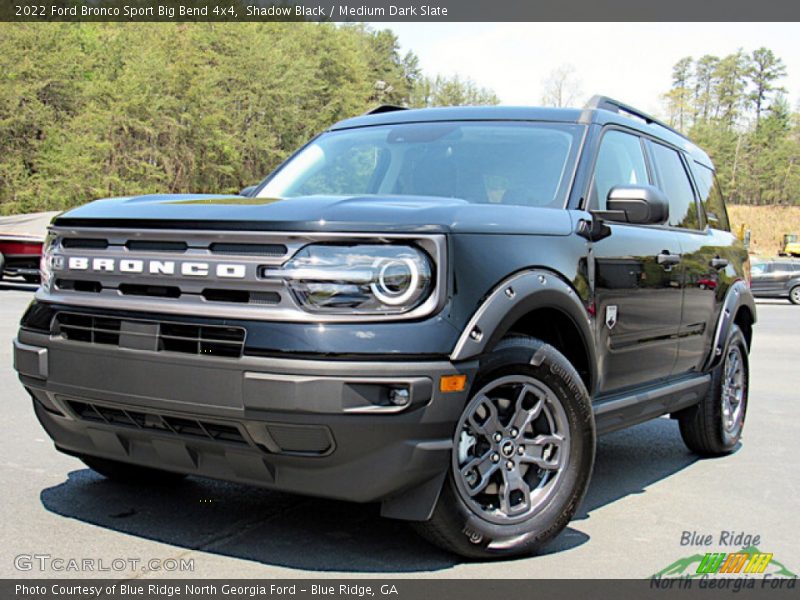 Shadow Black / Medium Dark Slate 2022 Ford Bronco Sport Big Bend 4x4