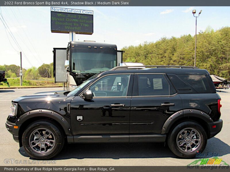 Shadow Black / Medium Dark Slate 2022 Ford Bronco Sport Big Bend 4x4