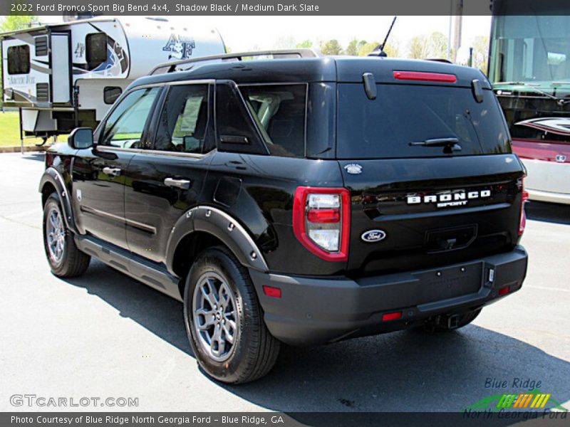 Shadow Black / Medium Dark Slate 2022 Ford Bronco Sport Big Bend 4x4