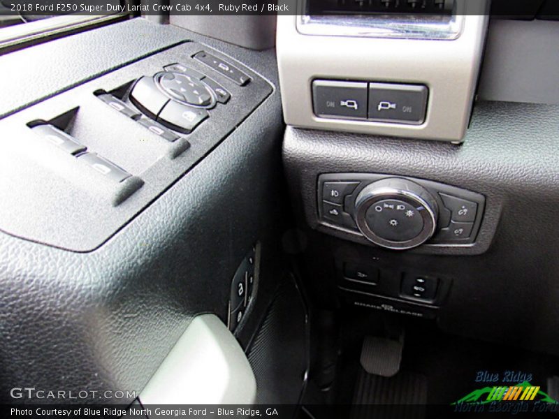Ruby Red / Black 2018 Ford F250 Super Duty Lariat Crew Cab 4x4