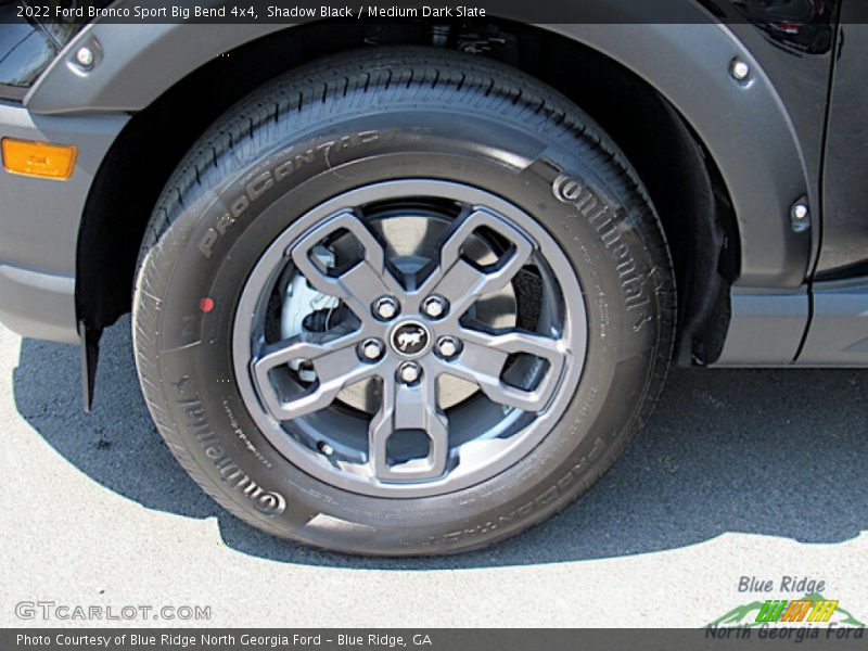 Shadow Black / Medium Dark Slate 2022 Ford Bronco Sport Big Bend 4x4