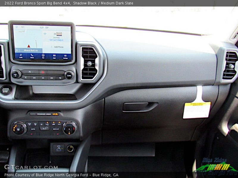 Shadow Black / Medium Dark Slate 2022 Ford Bronco Sport Big Bend 4x4