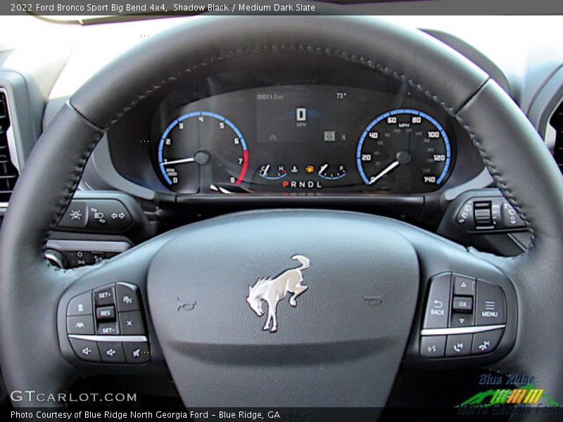 Shadow Black / Medium Dark Slate 2022 Ford Bronco Sport Big Bend 4x4