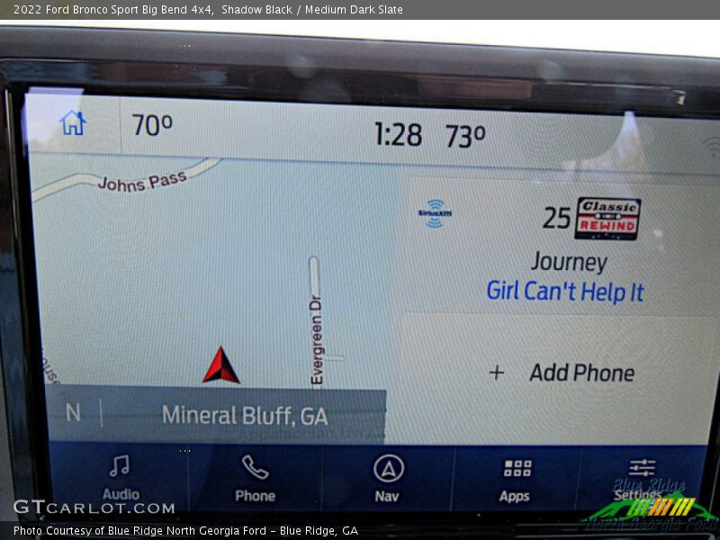 Shadow Black / Medium Dark Slate 2022 Ford Bronco Sport Big Bend 4x4