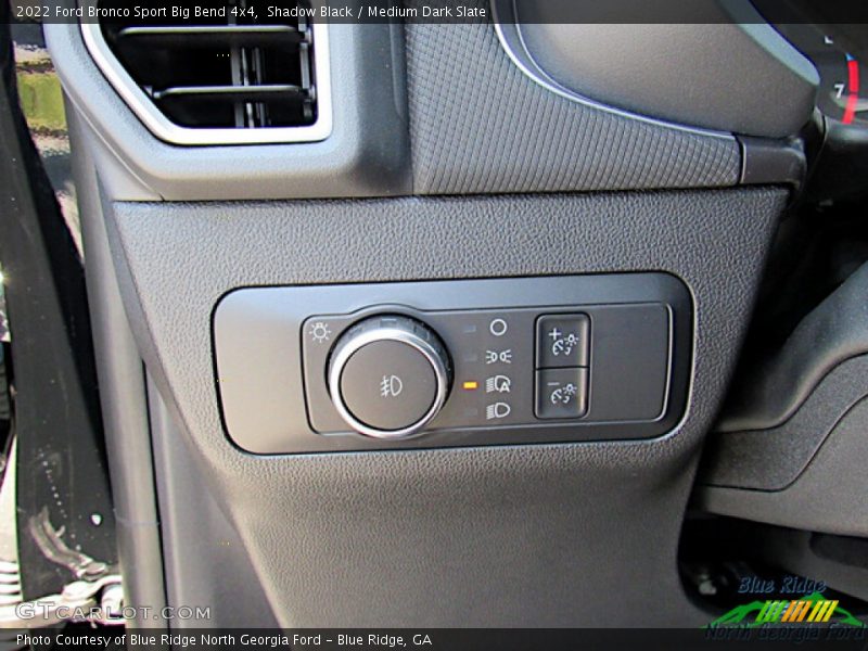 Shadow Black / Medium Dark Slate 2022 Ford Bronco Sport Big Bend 4x4