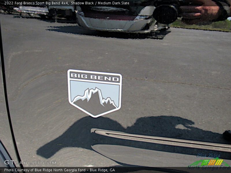 Shadow Black / Medium Dark Slate 2022 Ford Bronco Sport Big Bend 4x4
