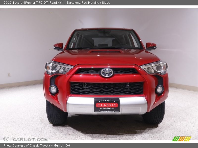 Barcelona Red Metallic / Black 2019 Toyota 4Runner TRD Off-Road 4x4