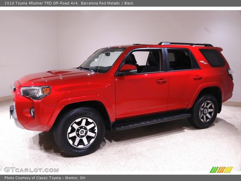 Barcelona Red Metallic / Black 2019 Toyota 4Runner TRD Off-Road 4x4