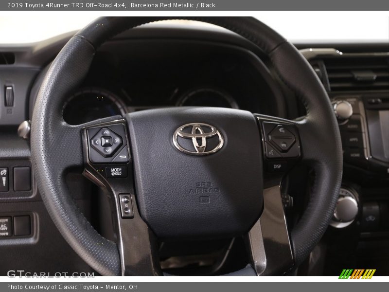 Barcelona Red Metallic / Black 2019 Toyota 4Runner TRD Off-Road 4x4