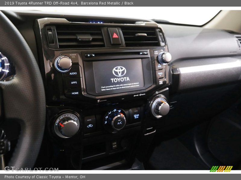 Barcelona Red Metallic / Black 2019 Toyota 4Runner TRD Off-Road 4x4