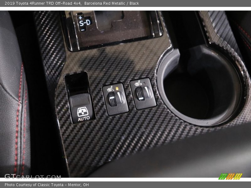 Barcelona Red Metallic / Black 2019 Toyota 4Runner TRD Off-Road 4x4
