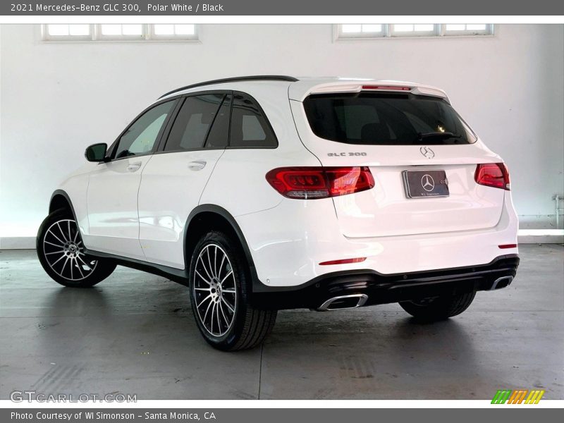 Polar White / Black 2021 Mercedes-Benz GLC 300