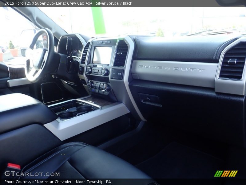 Dashboard of 2019 F250 Super Duty Lariat Crew Cab 4x4