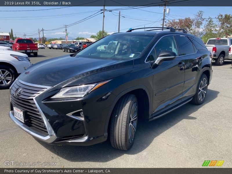 Obsidian / Black 2019 Lexus RX 350L