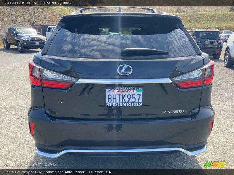 Obsidian / Black 2019 Lexus RX 350L