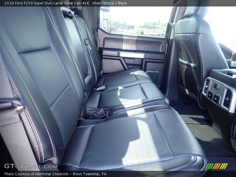 Silver Spruce / Black 2019 Ford F250 Super Duty Lariat Crew Cab 4x4