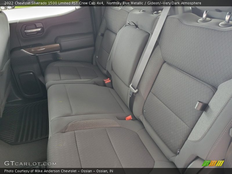 Northsky Blue Metallic / Gideon/­Very Dark Atmosphere 2022 Chevrolet Silverado 1500 Limited RST Crew Cab 4x4