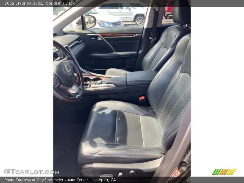 Obsidian / Black 2019 Lexus RX 350L
