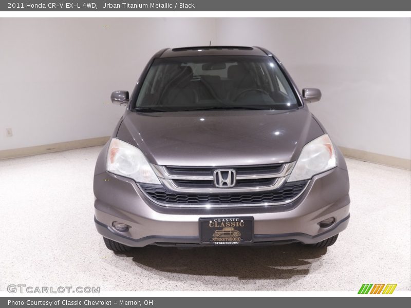 Urban Titanium Metallic / Black 2011 Honda CR-V EX-L 4WD