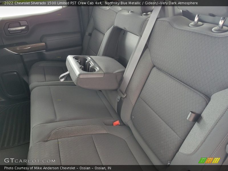 Northsky Blue Metallic / Gideon/­Very Dark Atmosphere 2022 Chevrolet Silverado 1500 Limited RST Crew Cab 4x4