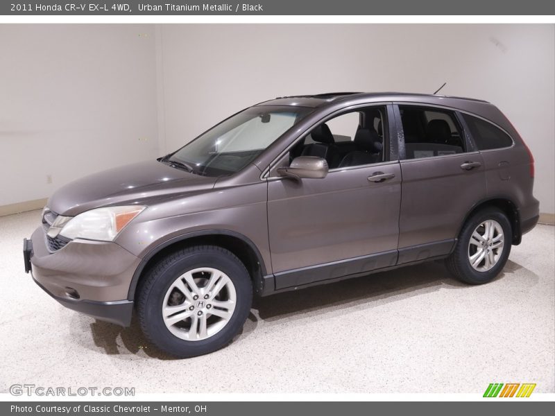Urban Titanium Metallic / Black 2011 Honda CR-V EX-L 4WD