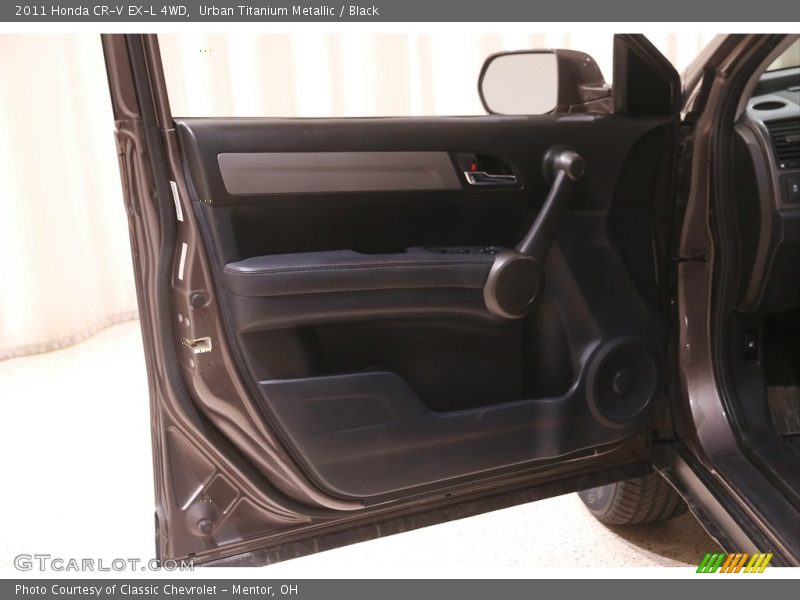 Urban Titanium Metallic / Black 2011 Honda CR-V EX-L 4WD