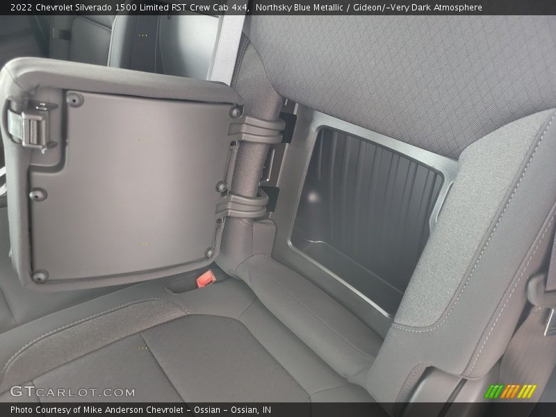 Northsky Blue Metallic / Gideon/­Very Dark Atmosphere 2022 Chevrolet Silverado 1500 Limited RST Crew Cab 4x4