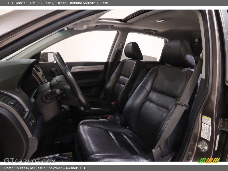 Urban Titanium Metallic / Black 2011 Honda CR-V EX-L 4WD
