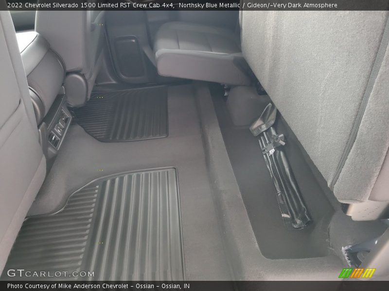 Northsky Blue Metallic / Gideon/­Very Dark Atmosphere 2022 Chevrolet Silverado 1500 Limited RST Crew Cab 4x4