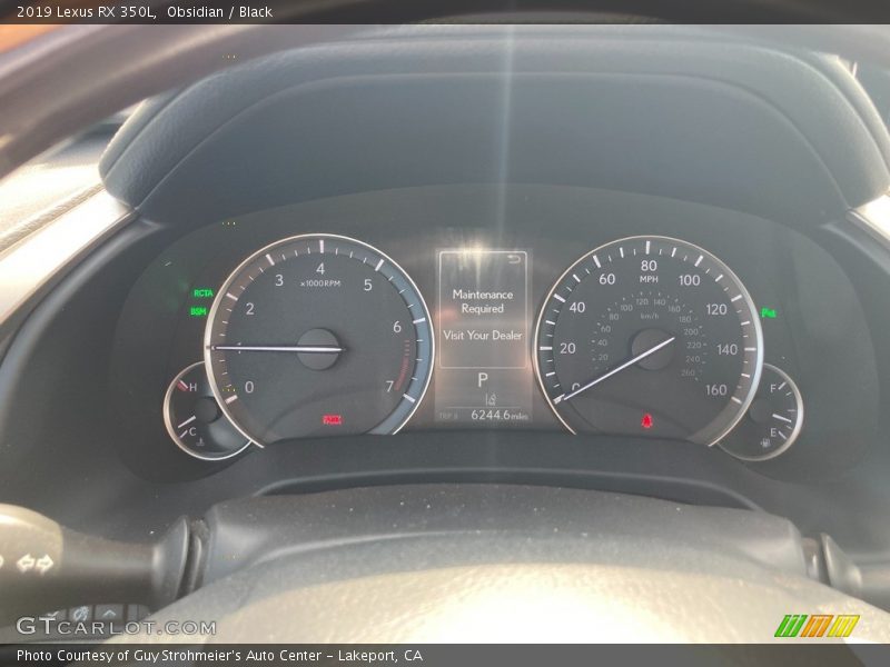  2019 RX 350L 350L Gauges