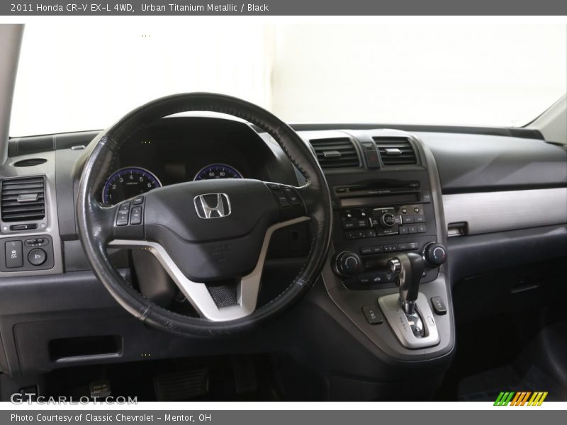 Urban Titanium Metallic / Black 2011 Honda CR-V EX-L 4WD