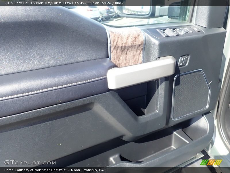 Silver Spruce / Black 2019 Ford F250 Super Duty Lariat Crew Cab 4x4