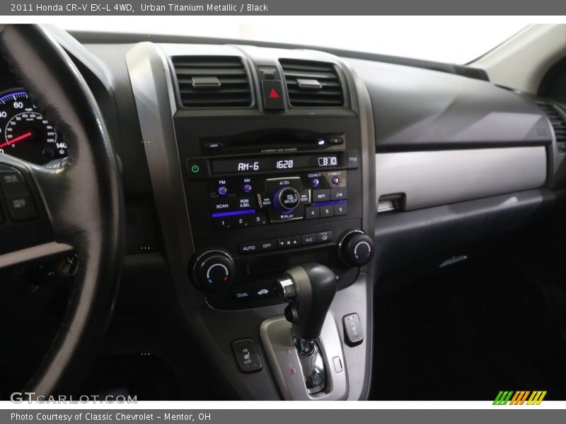 Urban Titanium Metallic / Black 2011 Honda CR-V EX-L 4WD