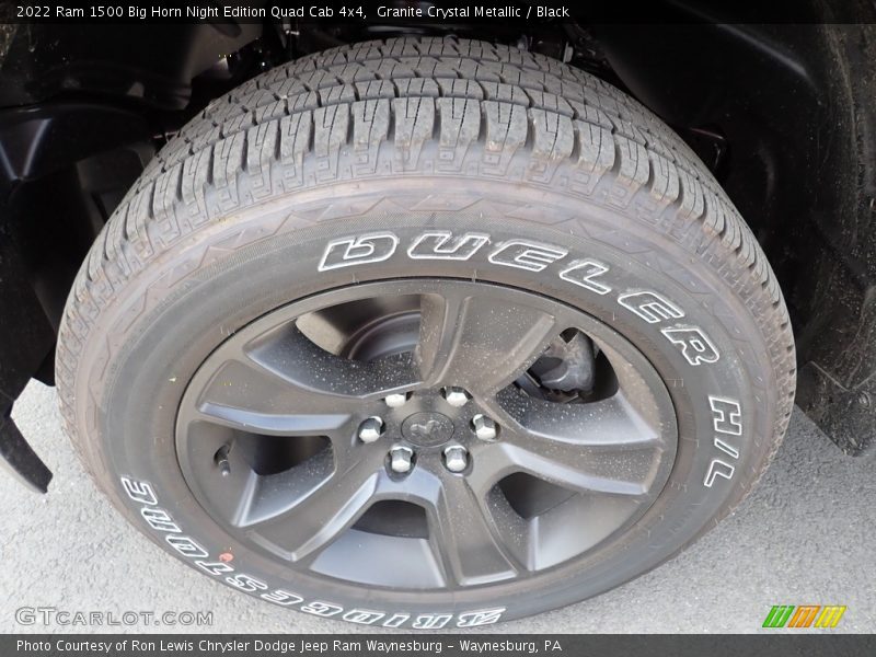  2022 1500 Big Horn Night Edition Quad Cab 4x4 Wheel